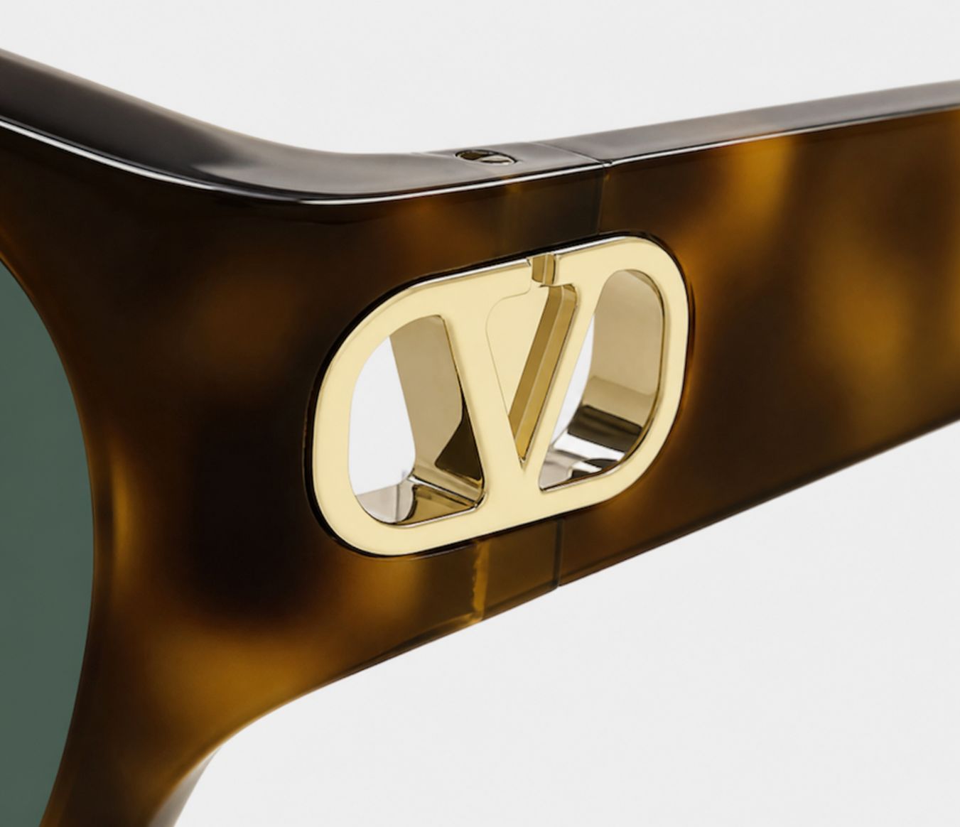 Valentino Rectangular Acetate Eyewear