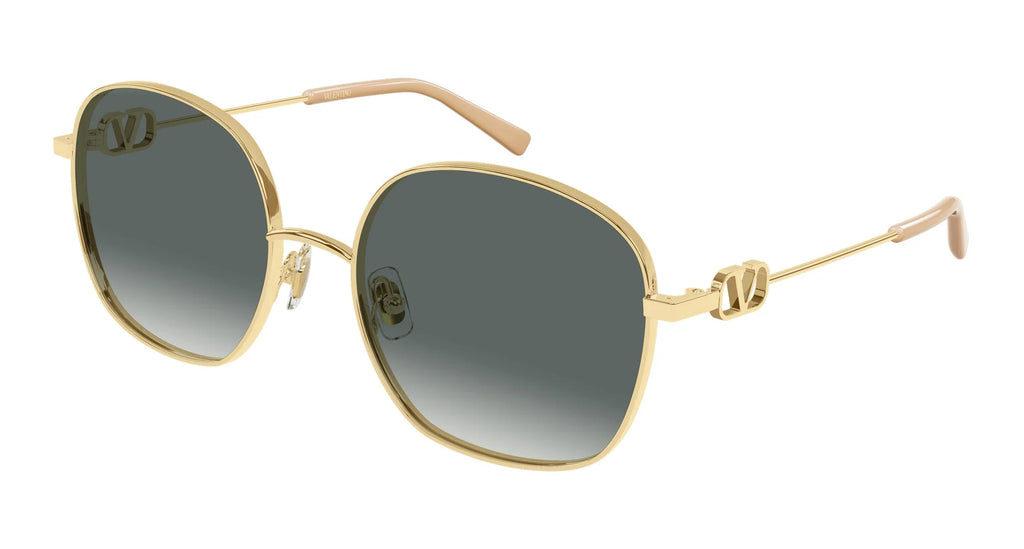 Valentino Square Metal Eyewear