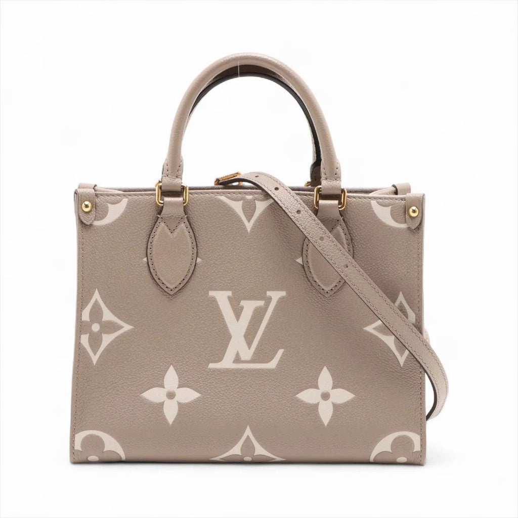 Louis Vuitton OnTheGo PM, Empreinte Giant Bicolor