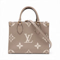 Louis Vuitton OnTheGo PM, Empreinte Giant Bicolor