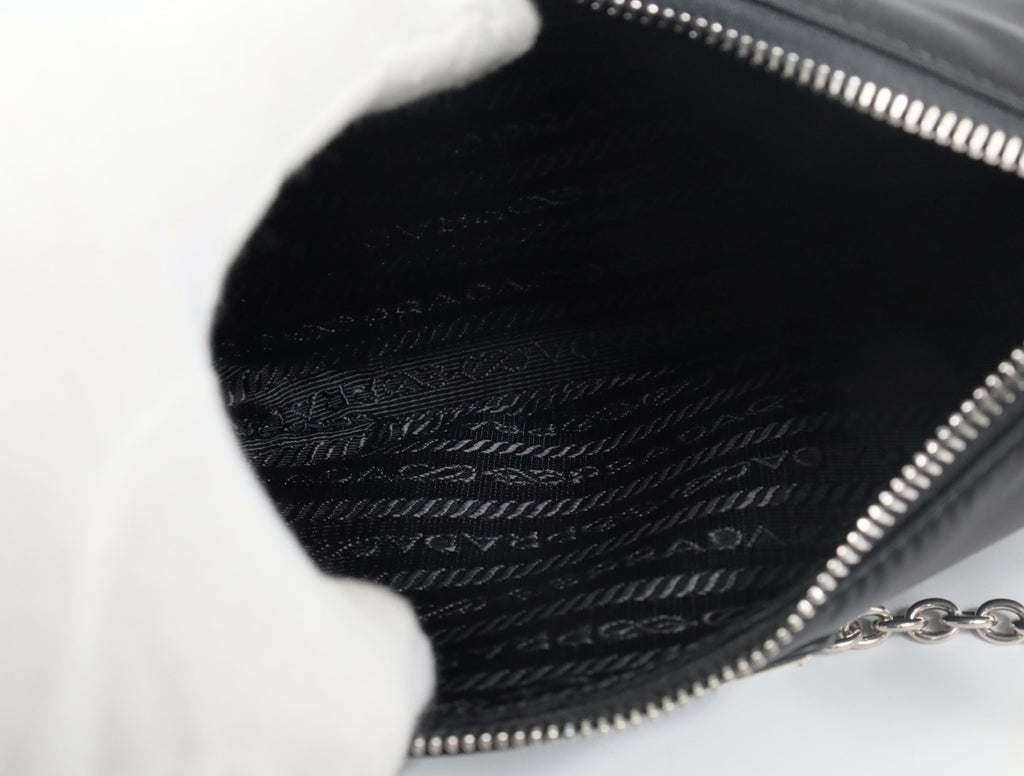 Prada Re-Edition 2005 Nylon Silver Condition: A
