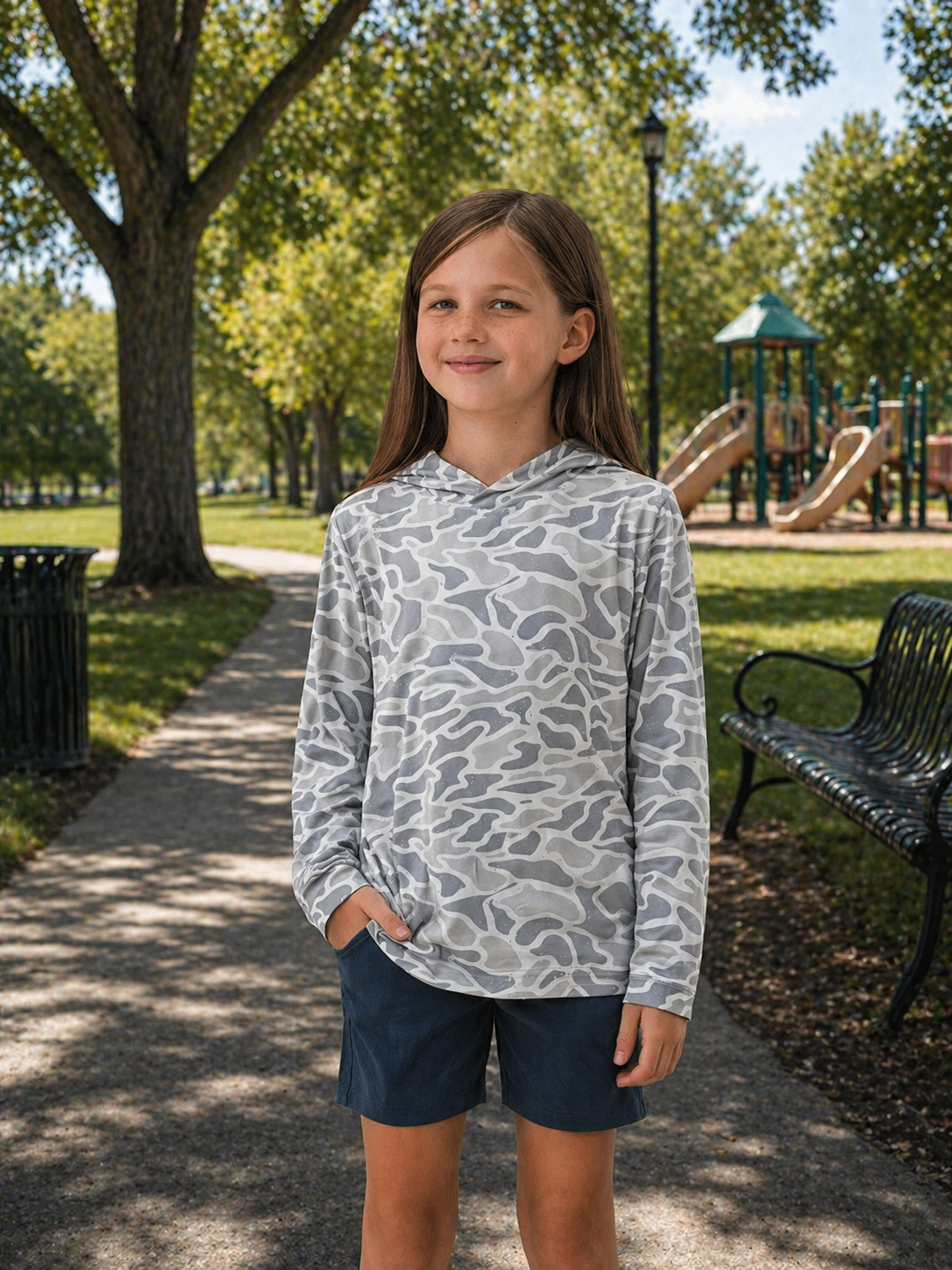 BURLEBO Performance Hoodie Kids
