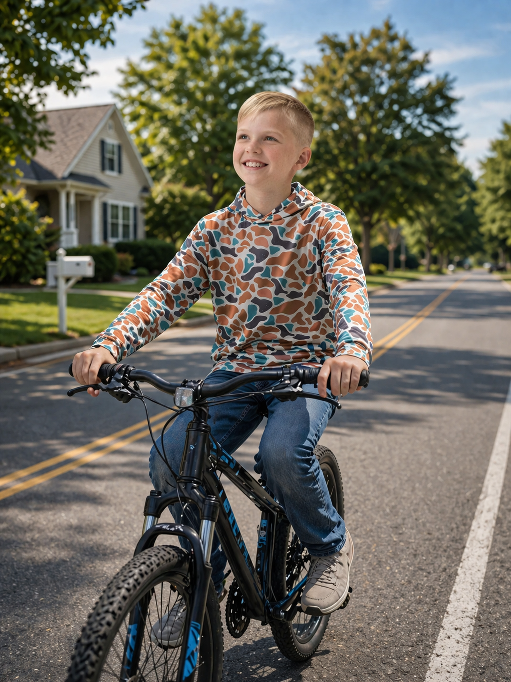 BURLEBO Performance Hoodie Kids
