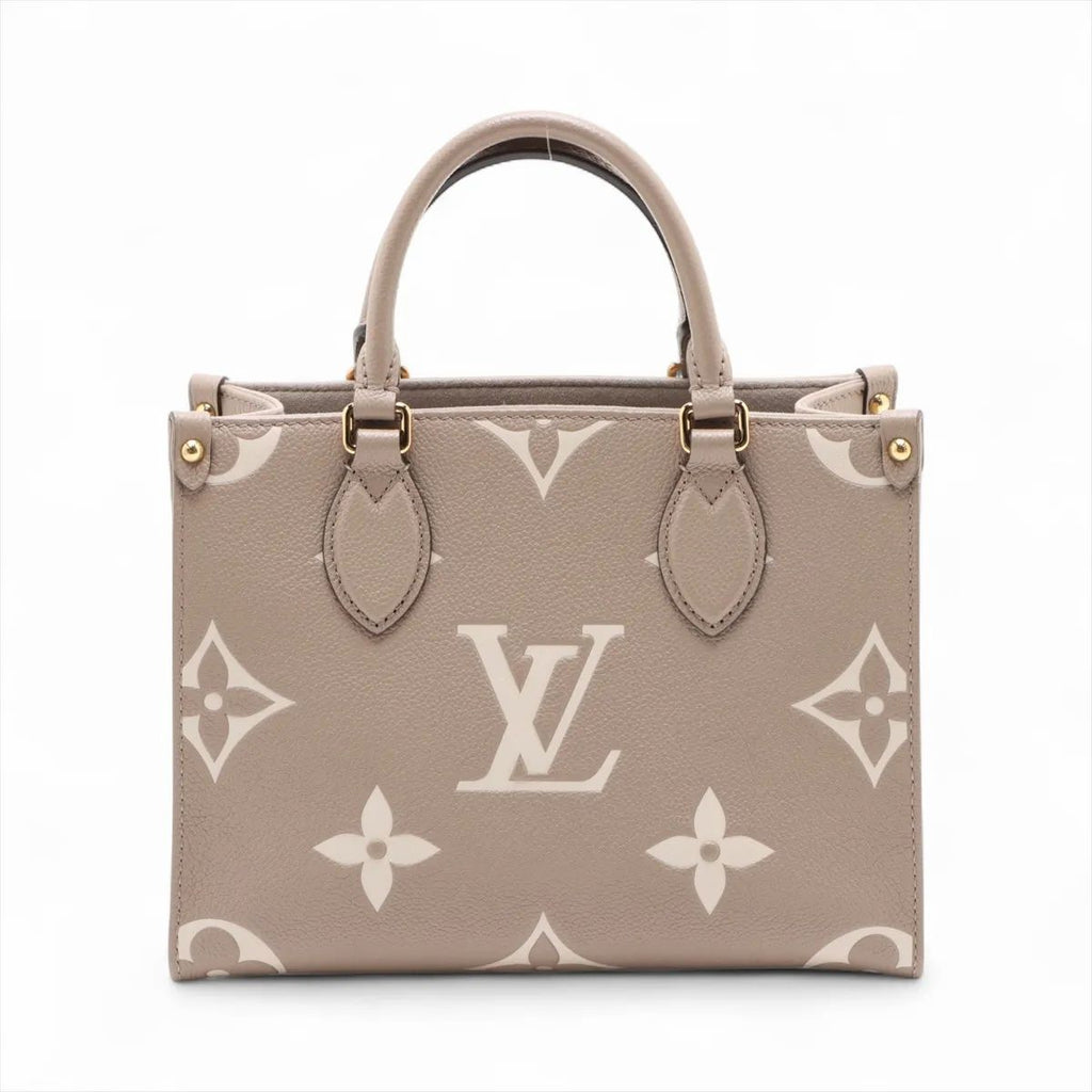 Louis Vuitton OnTheGo PM, Empreinte Giant Bicolor