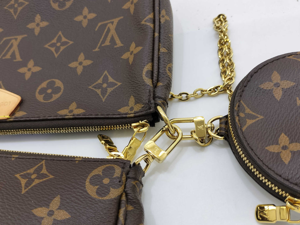 Louis Vuitton Multi Pochette Accessories Pink Strap #1