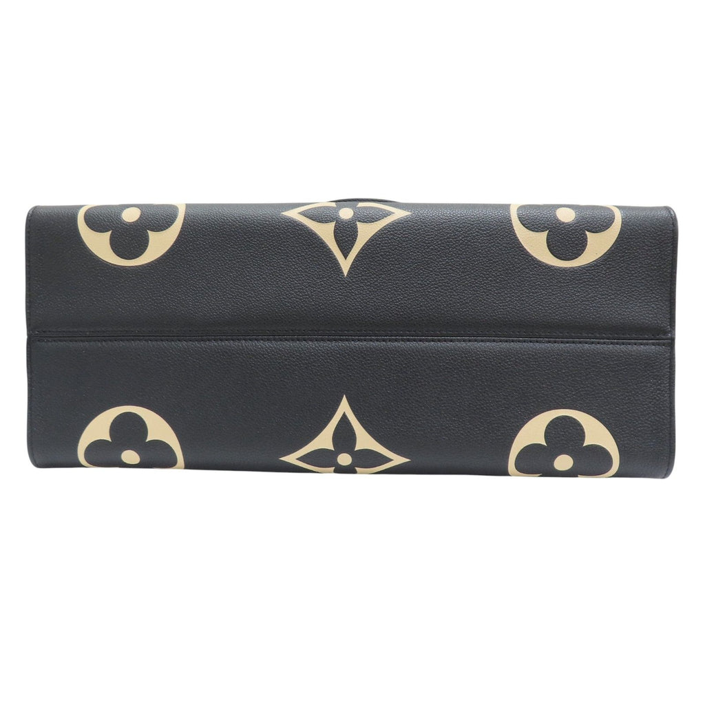 LOUIS VUITTON OnTheGo GM Shoulder Handbag Monogram Empreinte Black