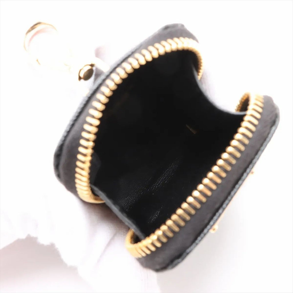 Prada Leather Re-edition 2005 Golden Shoulder Bag Black Saffiano #2