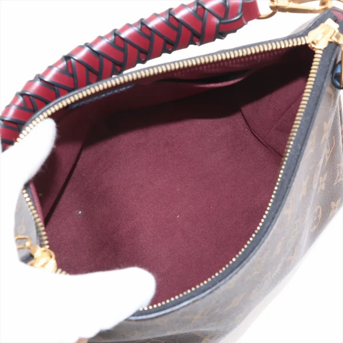 Louis Vuitton Monogram Mini Zipped Hobo