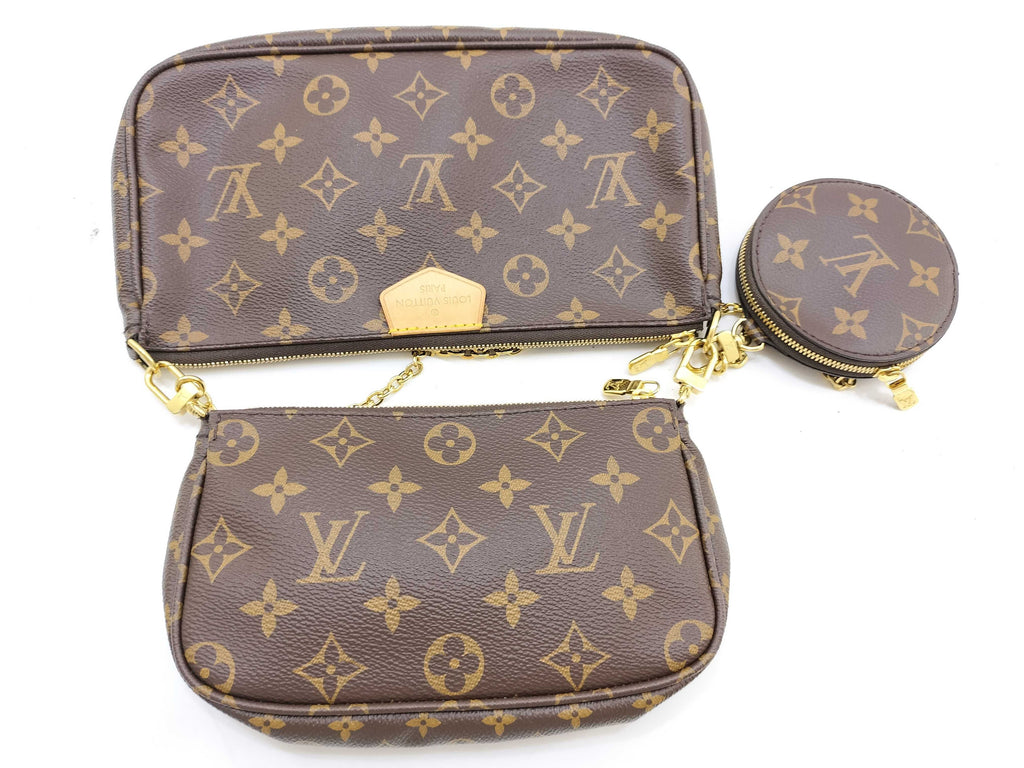 Louis Vuitton Multi Pochette Accessories Pink Strap #1