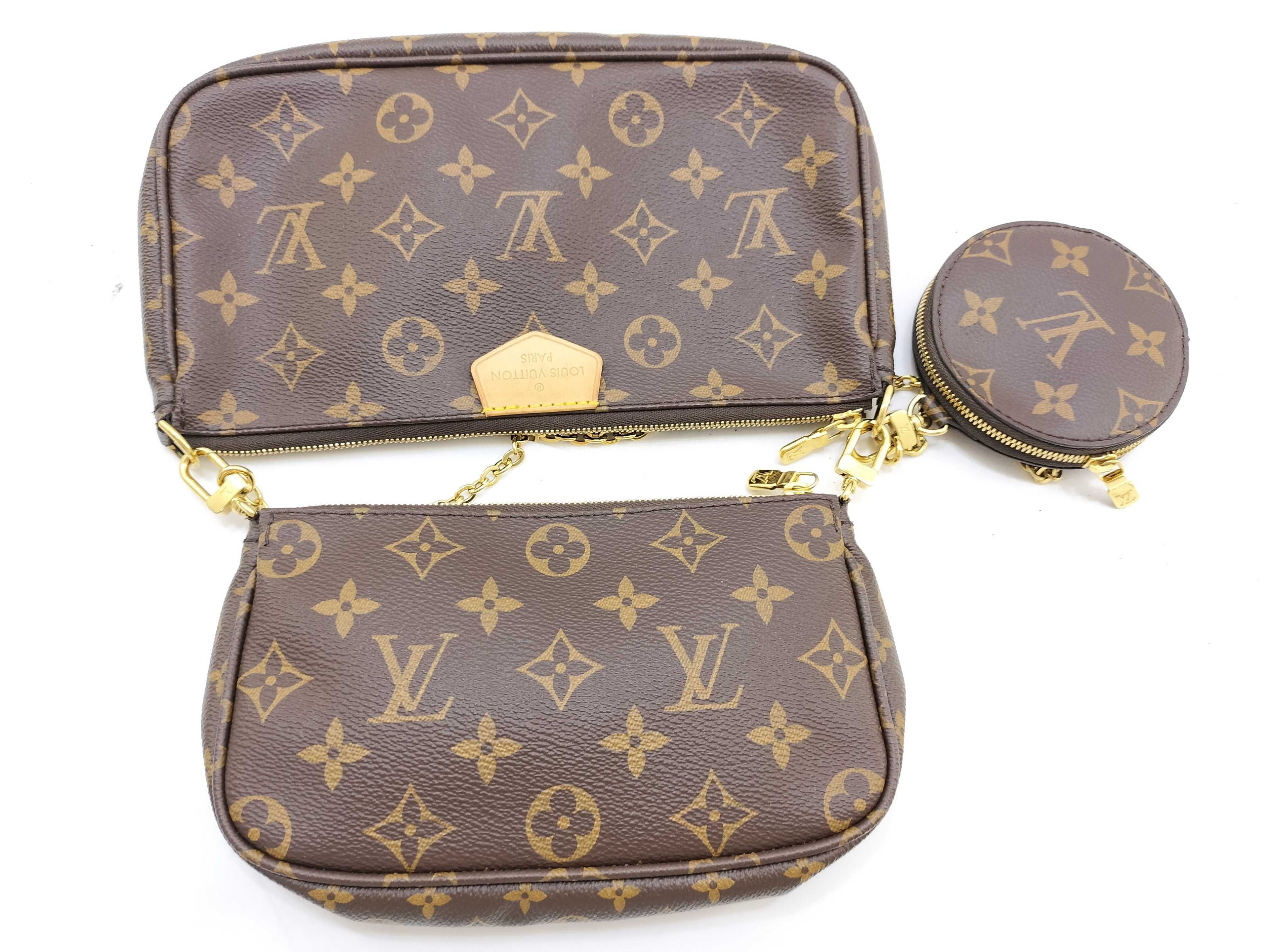 Louis Vuitton Multi Pochette Accessories Pink Strap #1