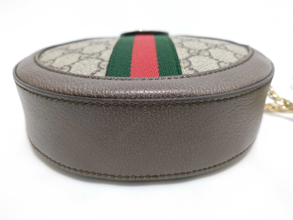 Gucci GG Supreme Gucci Ophidia Shoulder Bag Round