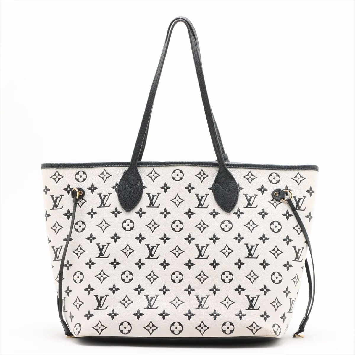 Louis Vuitton Neverfull Empreinte MM Black White