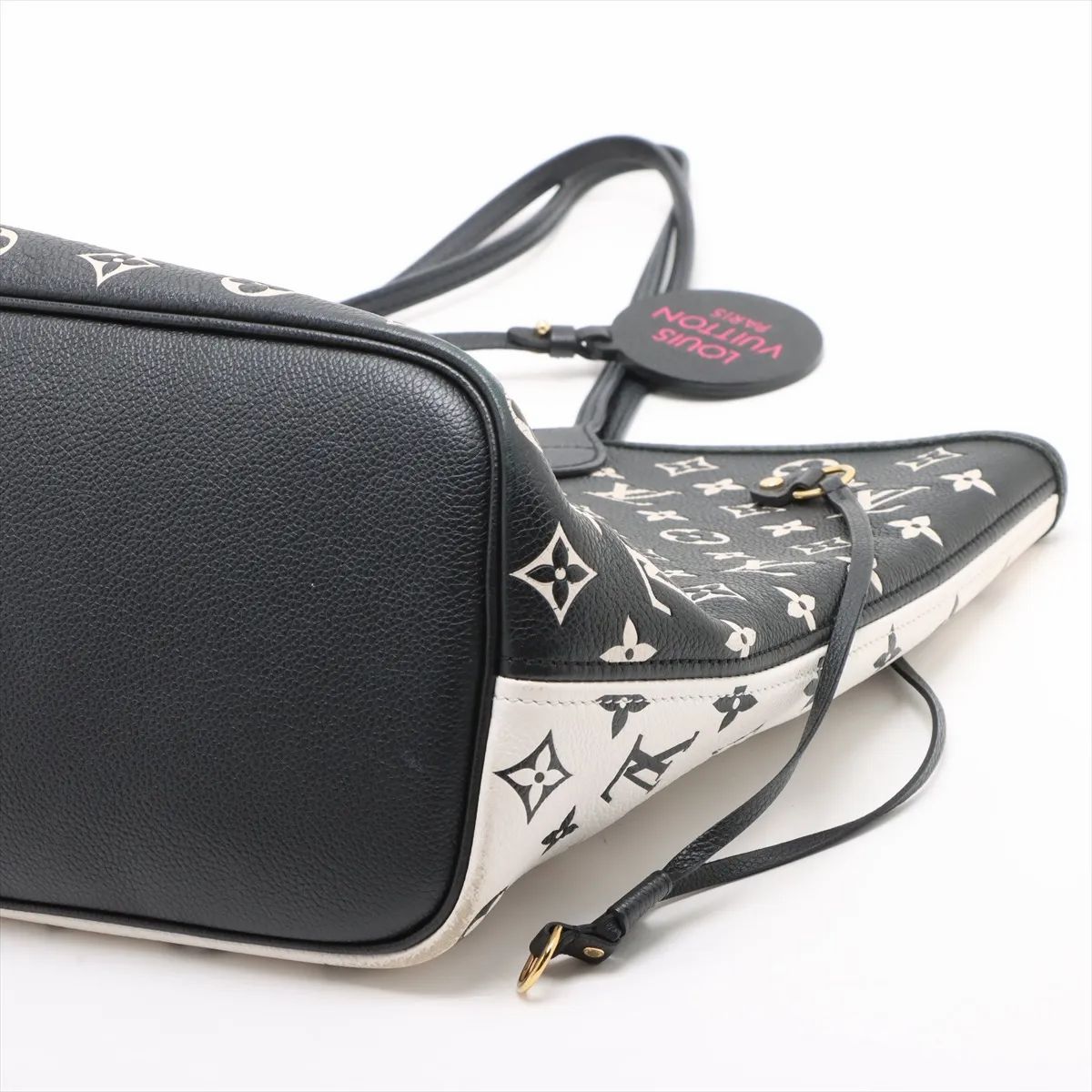 Louis Vuitton Neverfull Empreinte MM Black White