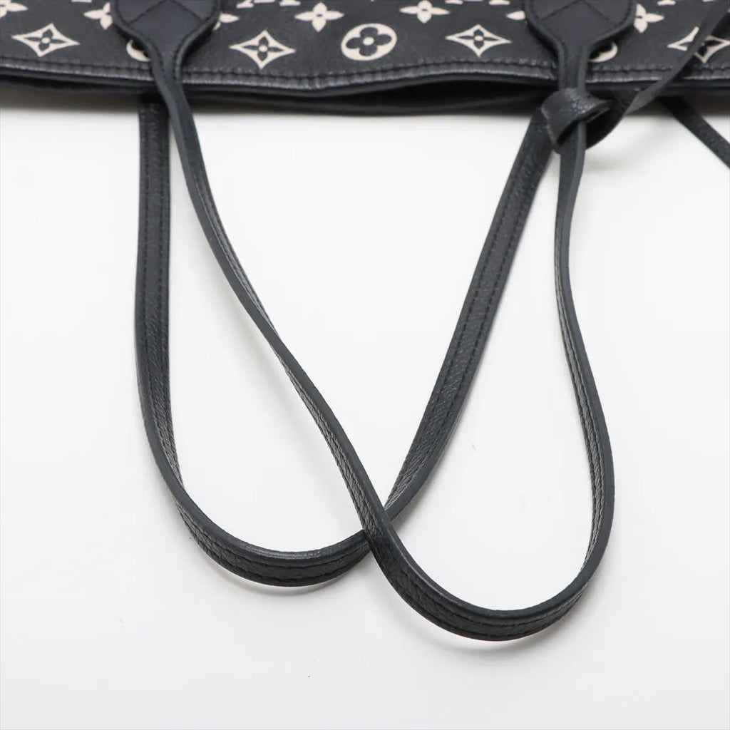 Louis Vuitton Neverfull Empreinte MM Black White