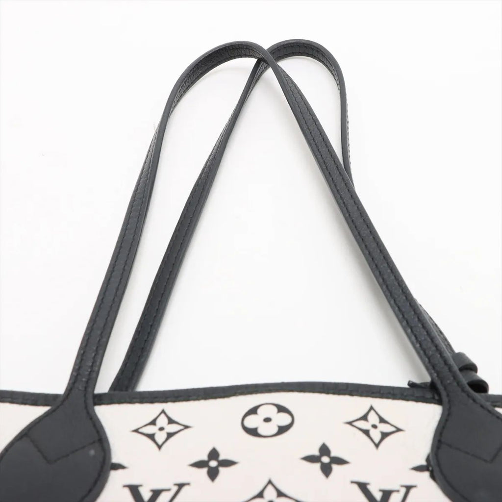 Louis Vuitton Neverfull Empreinte MM Black White