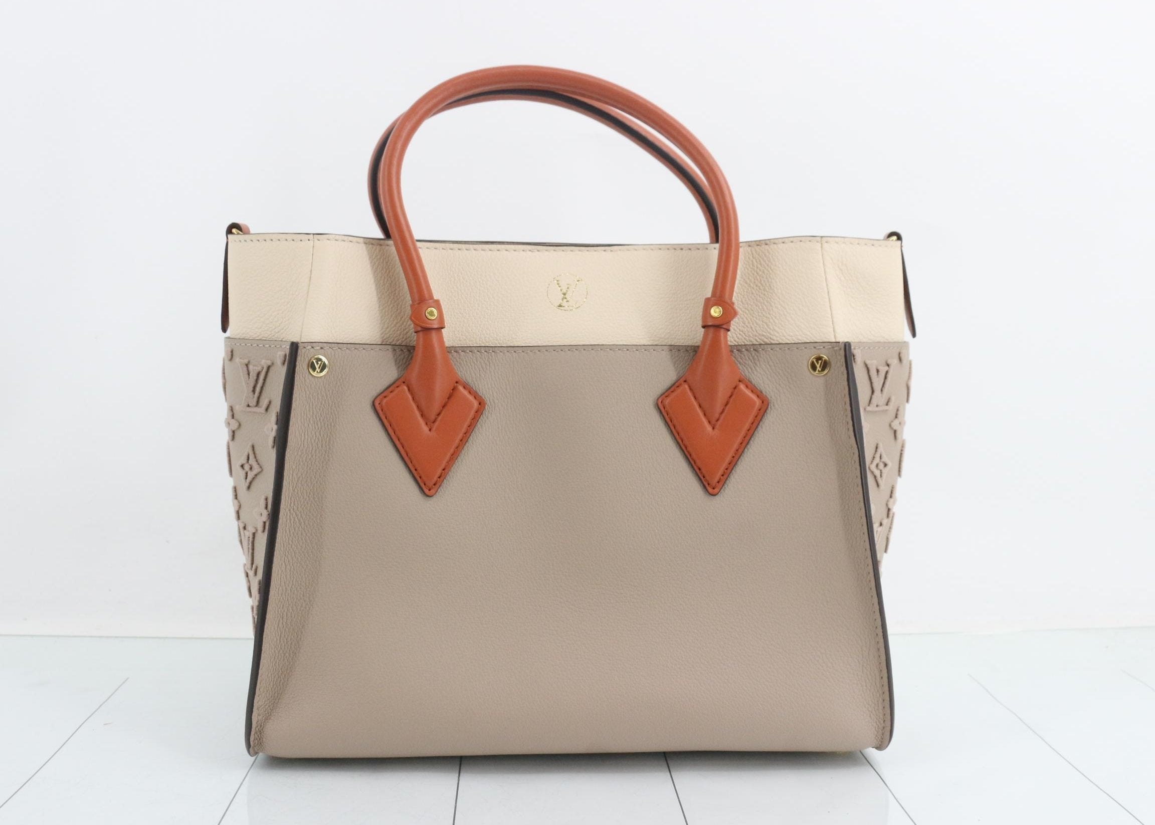 Louis Vuitton On My Side MM Calfskin Leather
