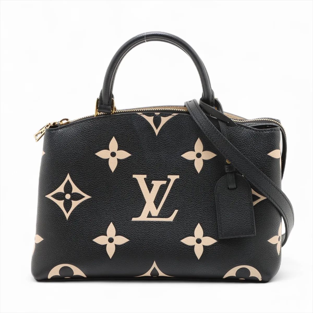 Louis Vuitton Petit palais Empreinte Monogram Giant Bicolor Black