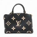 Louis Vuitton Petit palais Empreinte Monogram Giant Bicolor Black