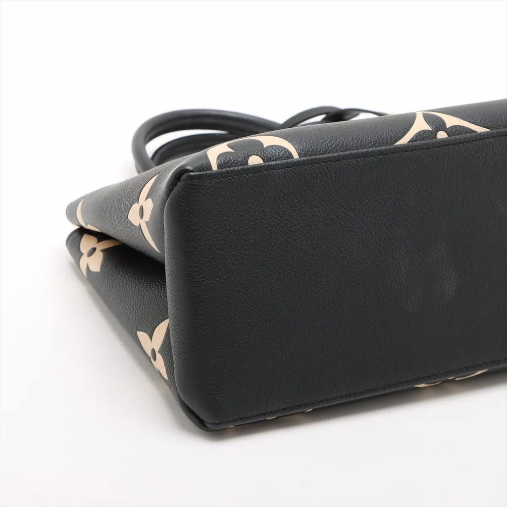 Louis Vuitton Petit palais Empreinte Monogram Giant Bicolor Black
