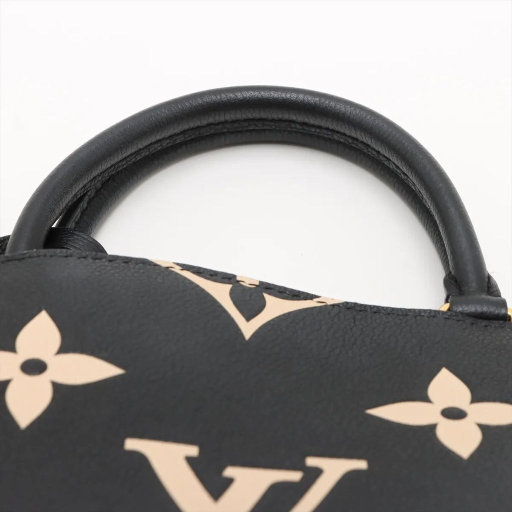 Louis Vuitton Petit palais Empreinte Monogram Giant Bicolor Black