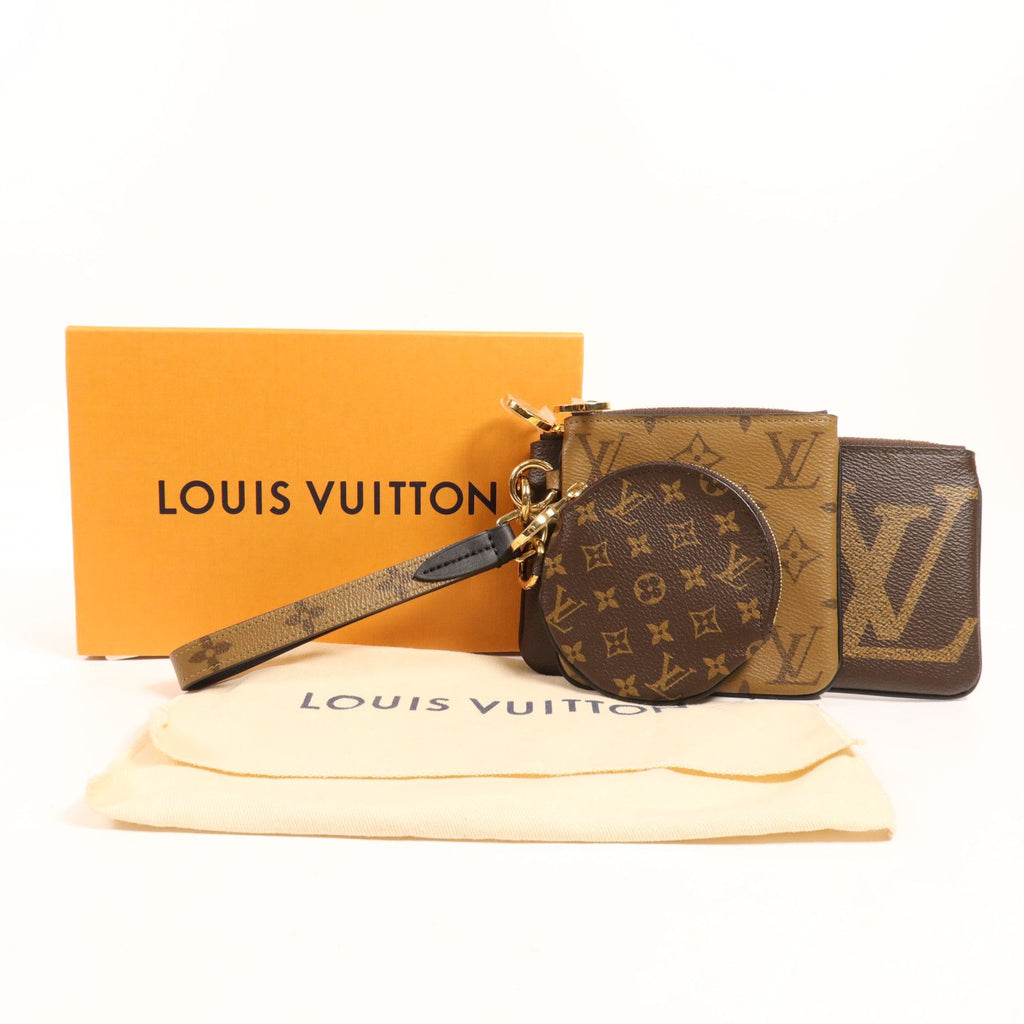 Louis Vuitton Trio Pouch, Monogram Giant