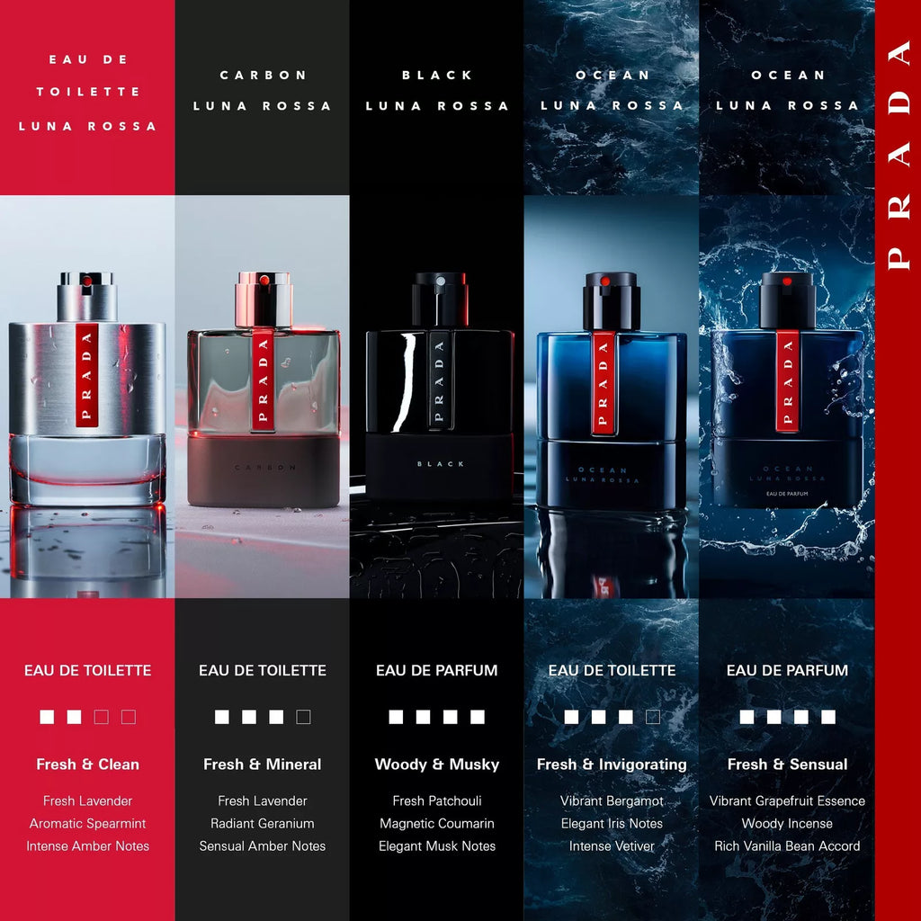 Prada Luna Rossa Ocean Eau De Parfum 3.3 Fl. Oz.