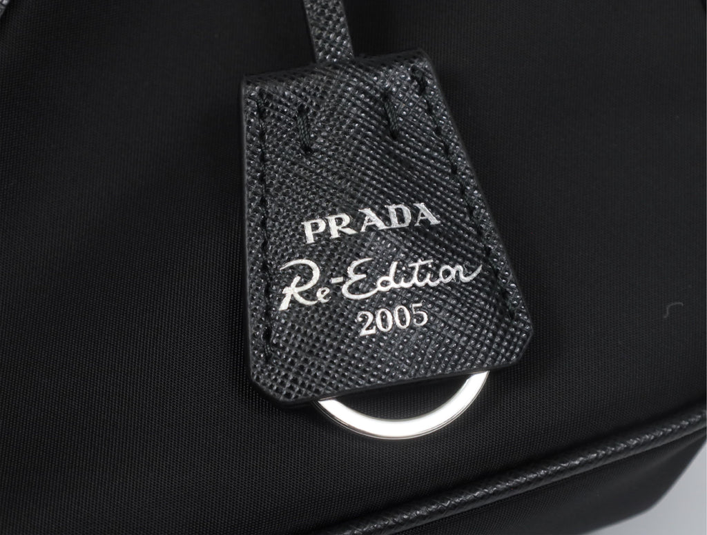 Prada Re-Edition 2005 Nylon Silver Condition: A