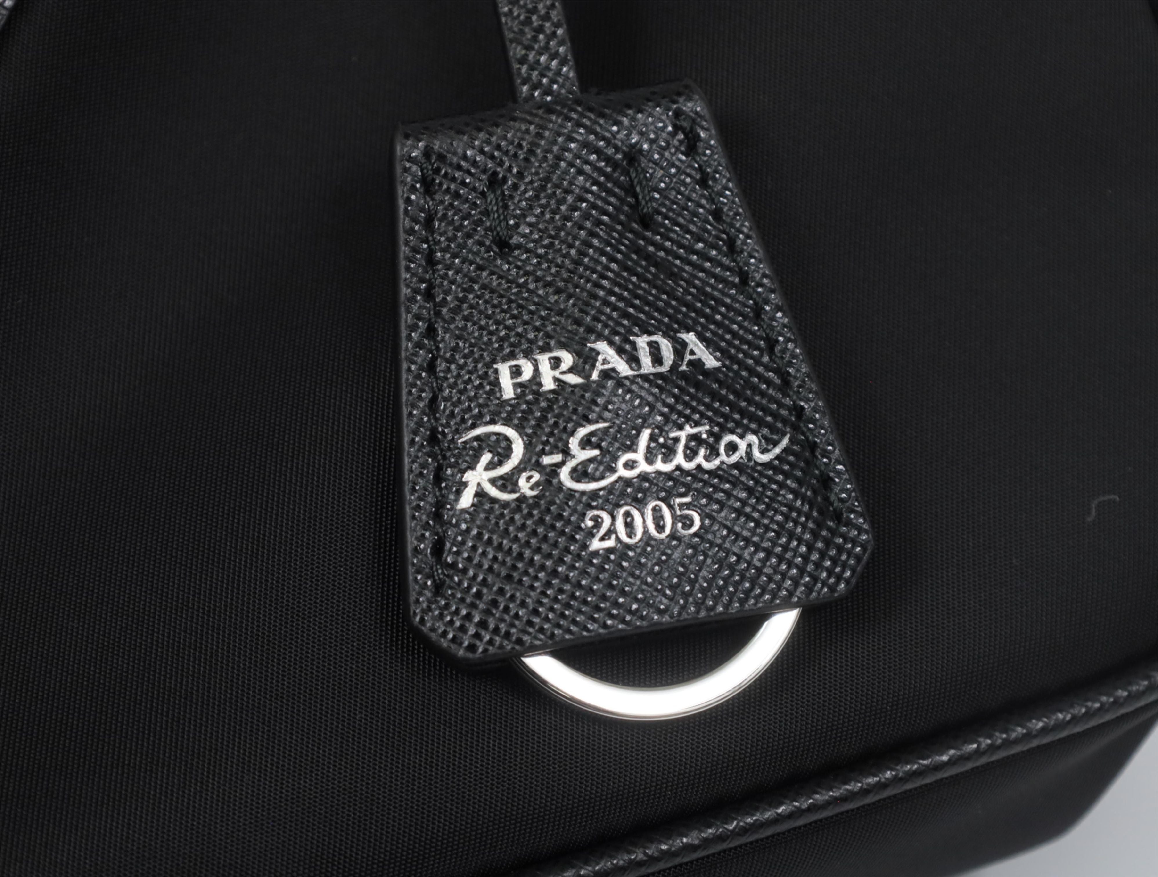 Prada Re-Edition 2005 Nylon Silver Condition: A