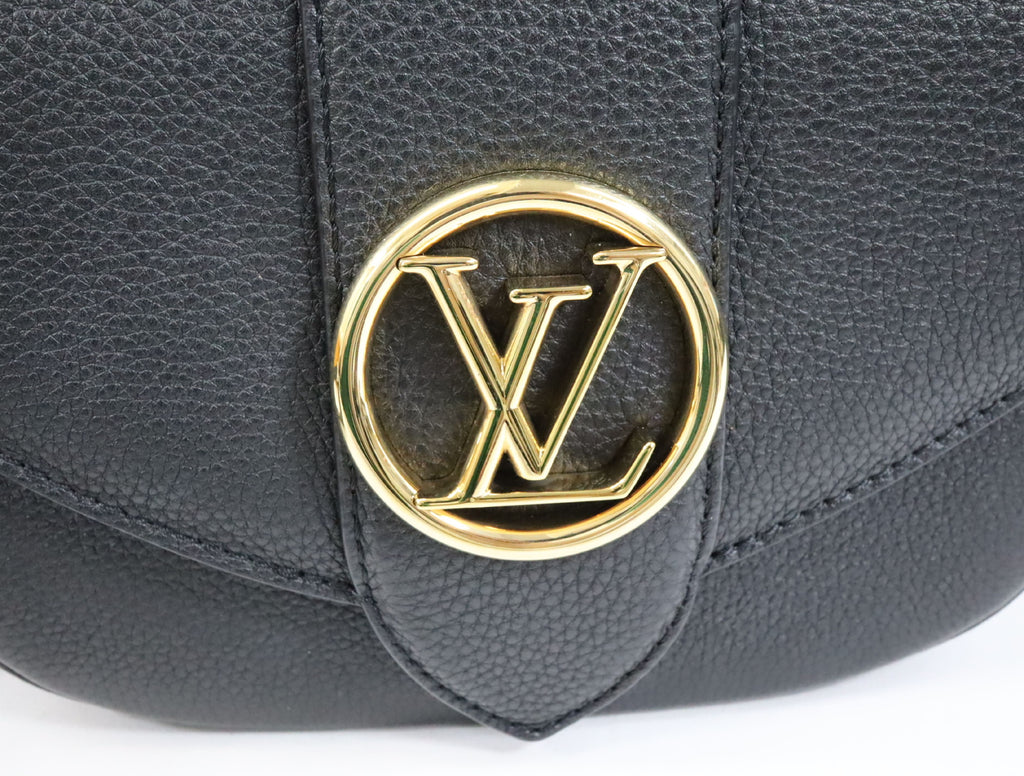 Louis Vuitton Logo Pont Neuf Soft Pm Shoulder Bag