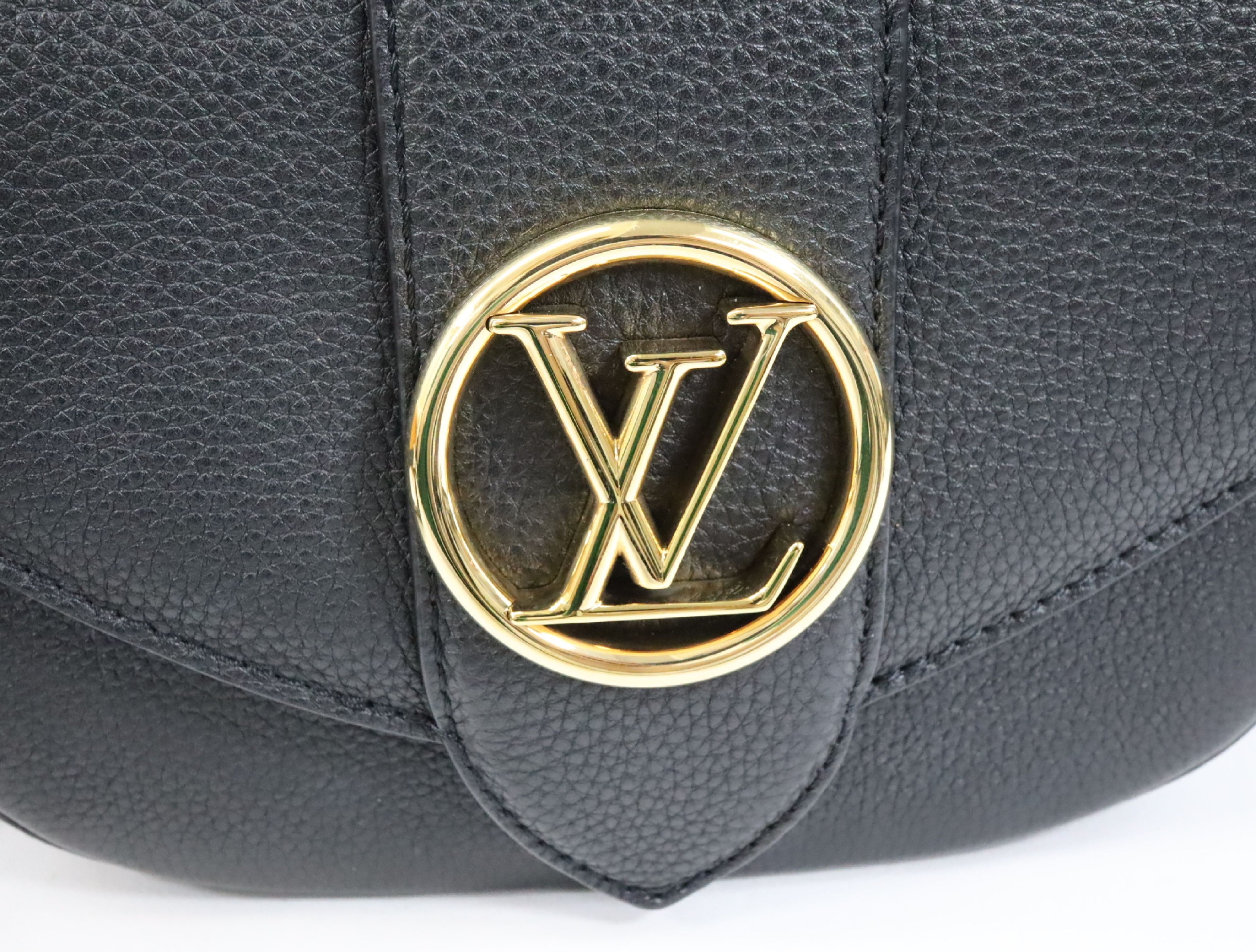 Louis Vuitton Logo Pont Neuf Soft Pm Shoulder Bag