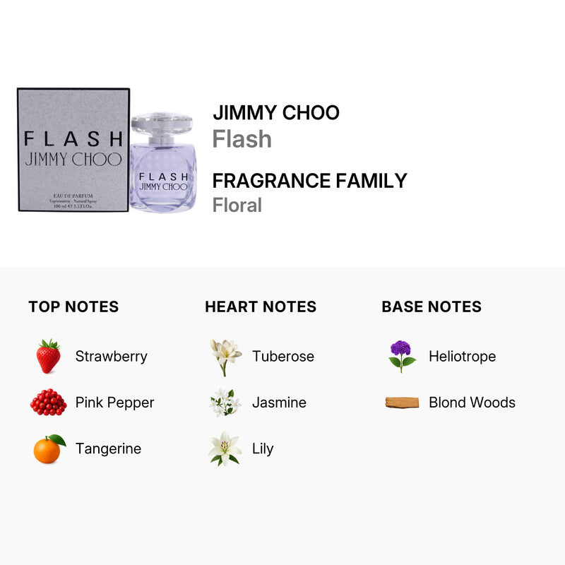 Jimmy Choo Flash Eau De Parfum 3.3Fl. Oz.