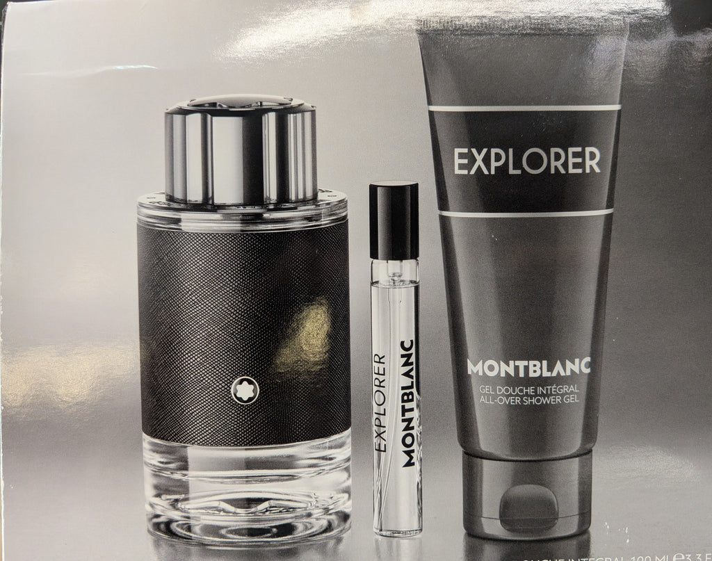 Montblanc Explorer Gift Set Eau De Parfum 3.3 Fl. Oz.