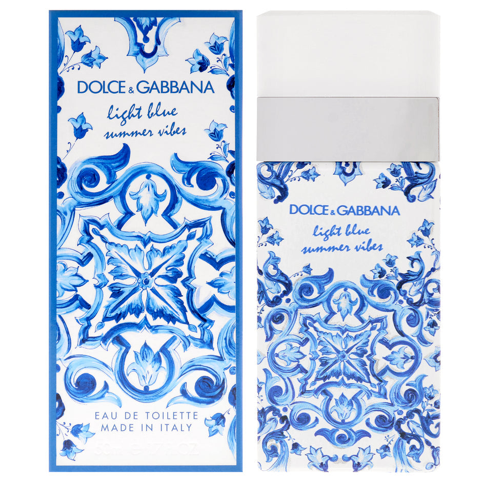 Dolce & Gabbana Light Blue Summer Vibes Eau De Toilette 3.3 Fl. Oz.