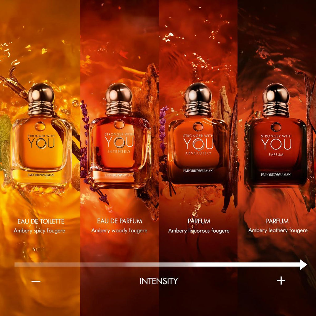 Emporio Armani Stronger With You ABSOLUTELY Parfume 3.3 Fl. Oz.