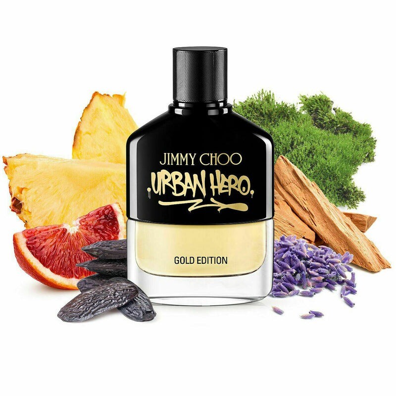 Jimmy Choo URBAN HERO Gold Edition Eau De Parfum 3.3 Fl. Oz.