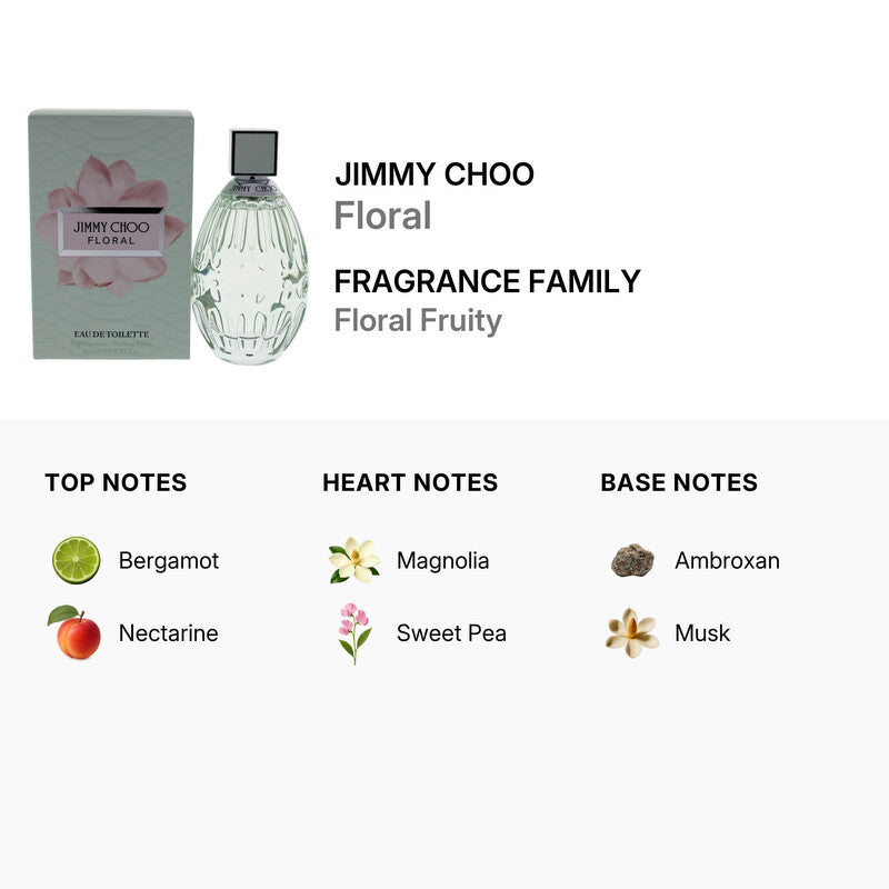 Jimmy Choo Floral Eau De Toilette 3 Fl. Oz.