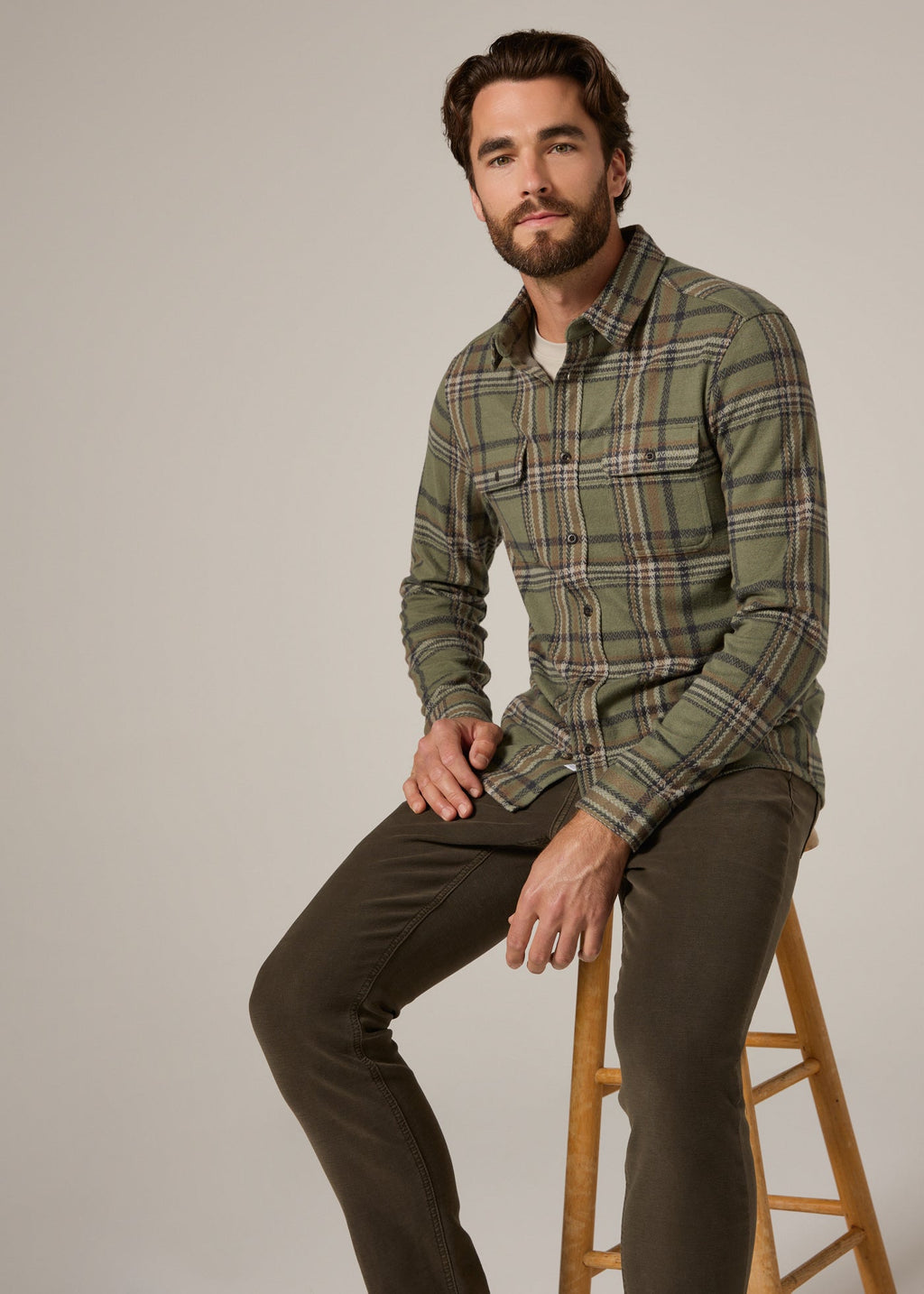 7 Diamonds Generation™ Stretch Flannel