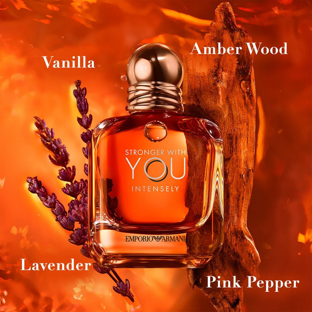 Emporio Armani Stronger With You INTENSELY Parfume 3.3 Fl. Oz.