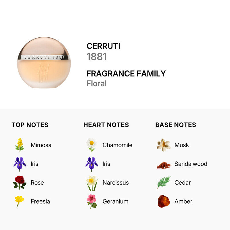 Cerruti 1881 Eau De Toilette 3.4 Fl. Oz.