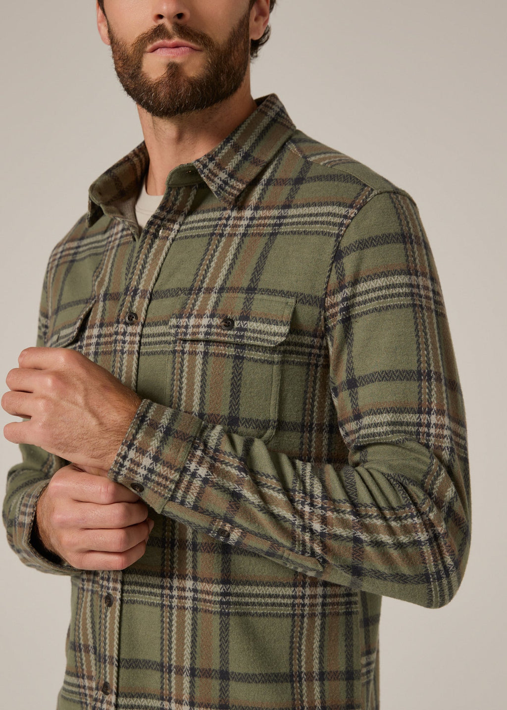 7 Diamonds Generation™ Stretch Flannel