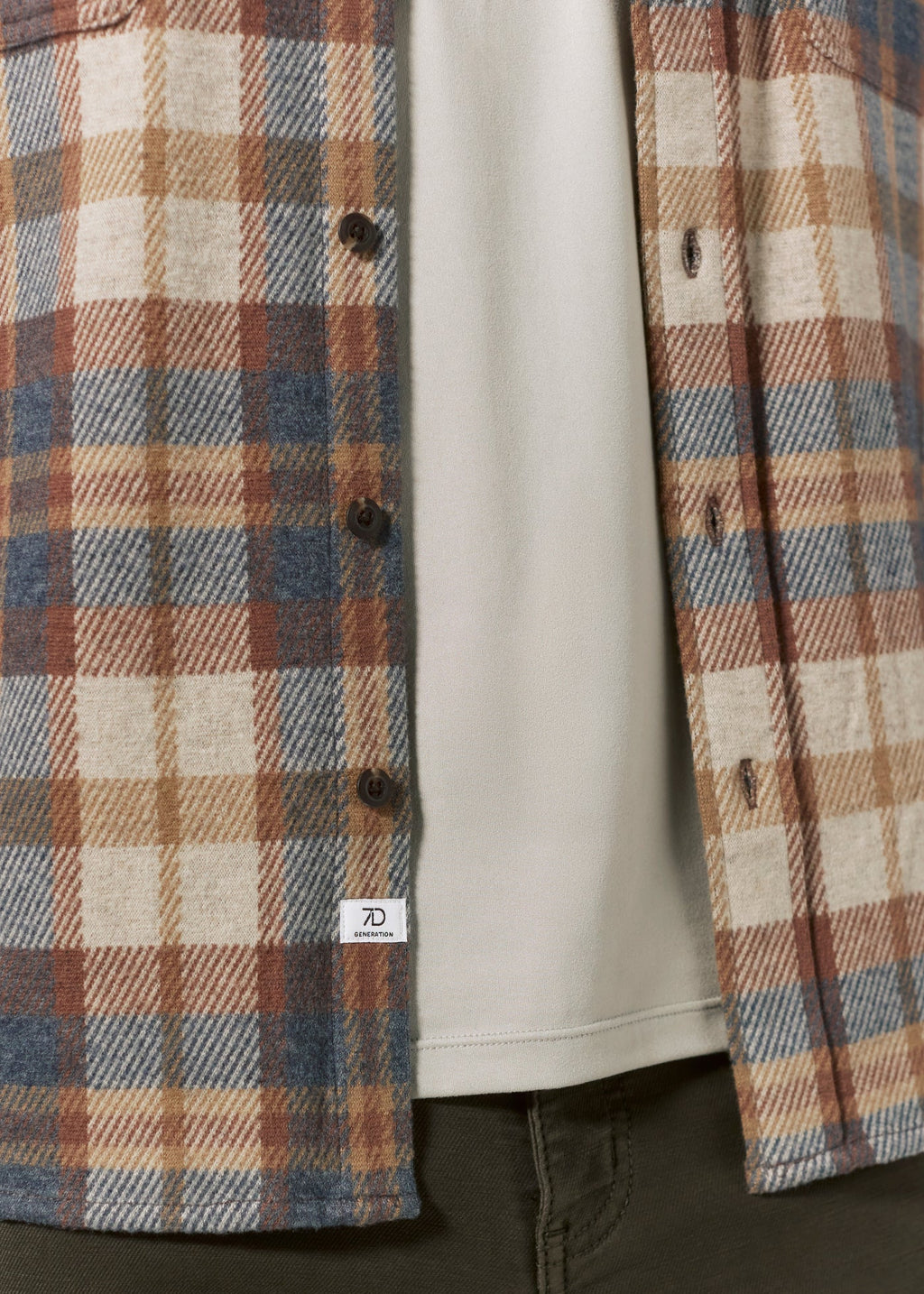 7 Diamonds Generation™ Stretch Flannel