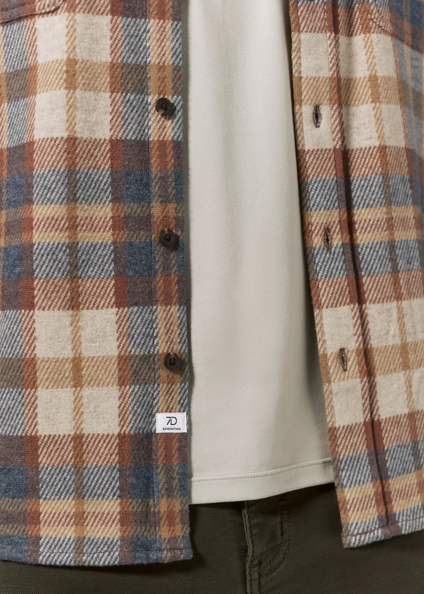7 Diamonds Generation™ Stretch Flannel