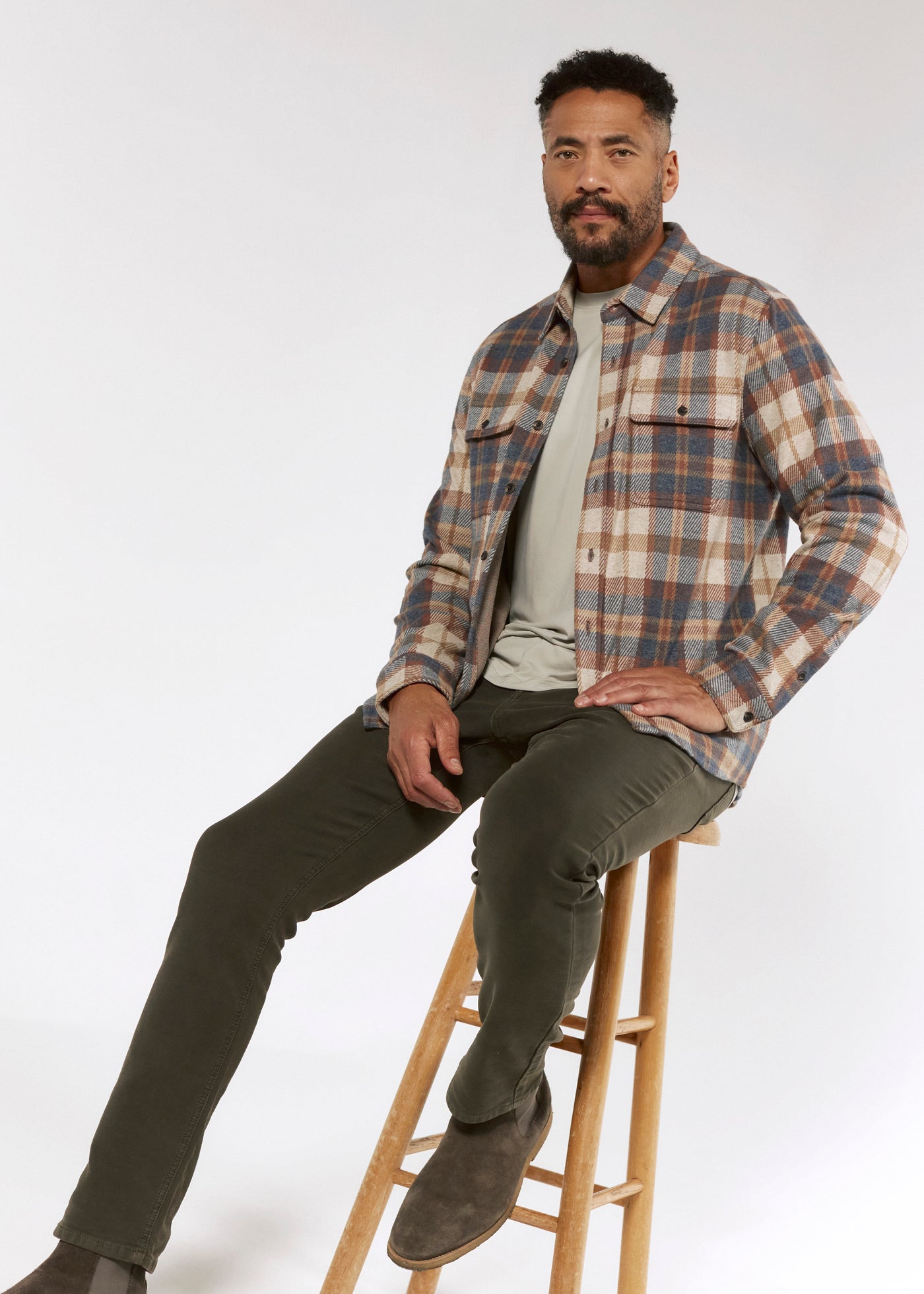 7 Diamonds Generation™ Stretch Flannel