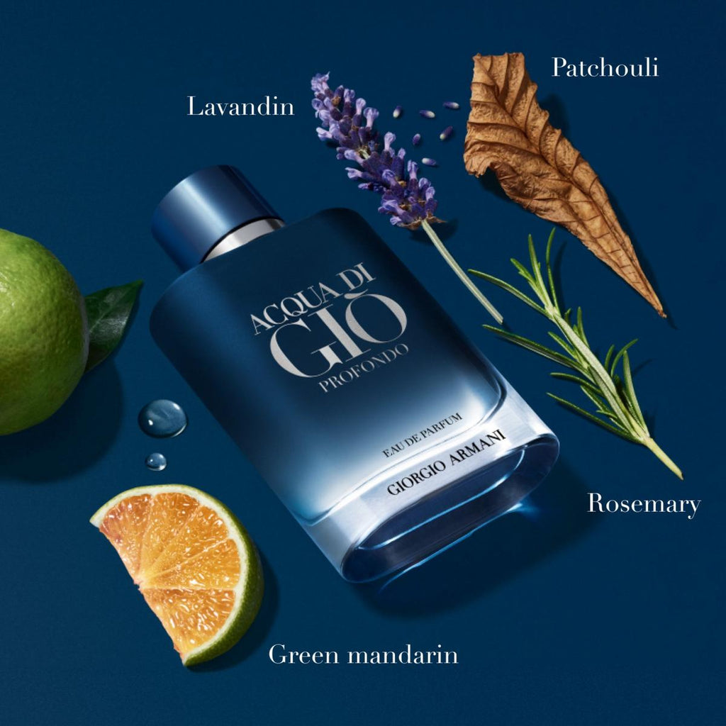 Giorgio Armani Acqua Di Gio PROFONDO Parfume 3.3 Fl. Oz.