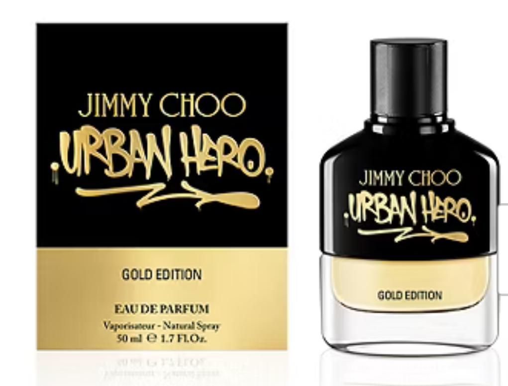 Jimmy Choo URBAN HERO Gold Edition Eau De Parfum 3.3 Fl. Oz.