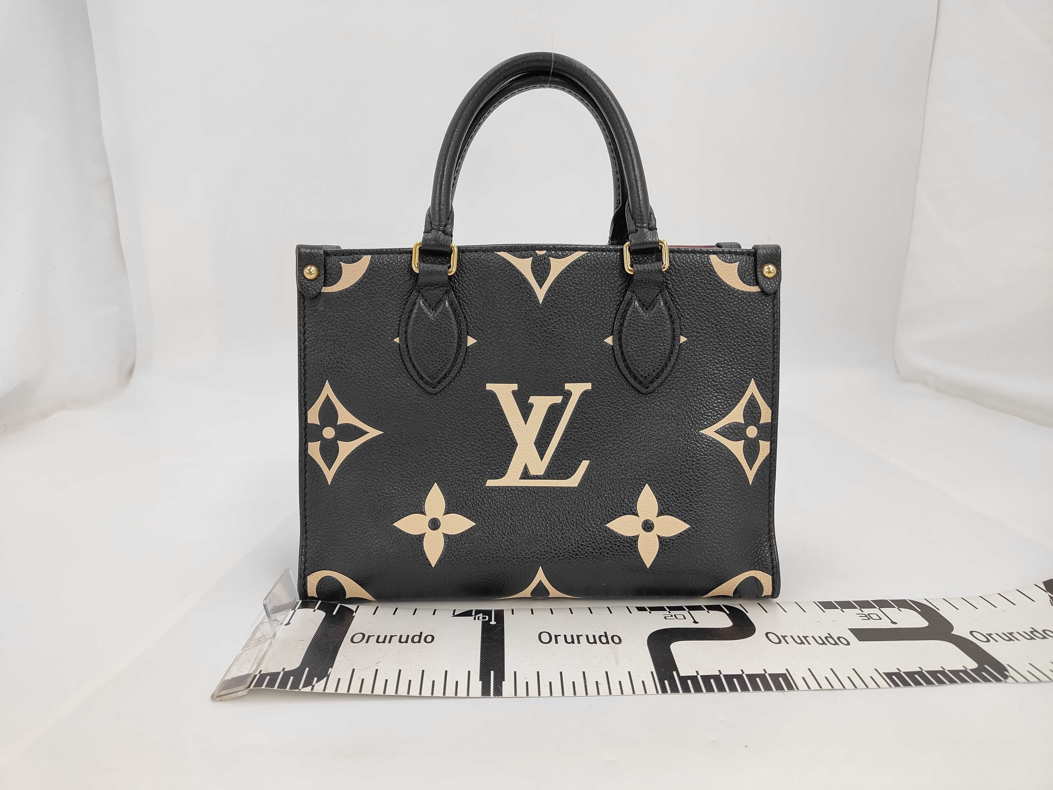 Louis Vuitton OnTheGo PM, Empreinte Giant Bicolor