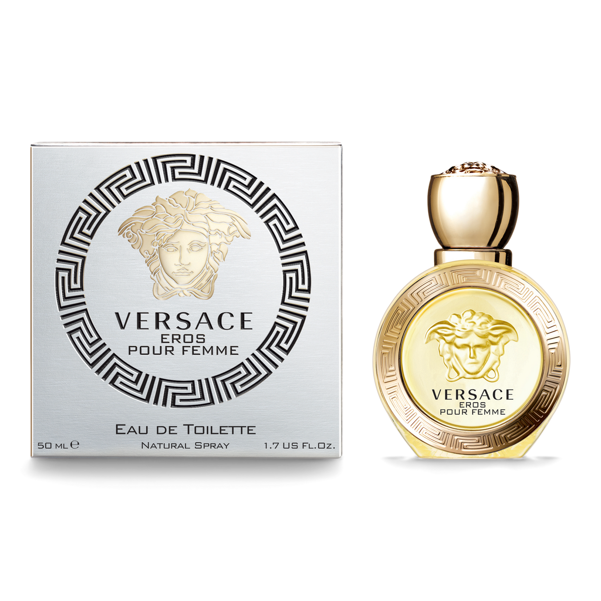 Versace EROS Pour Femme Eau De Toilette 3.4 Fl. Oz.