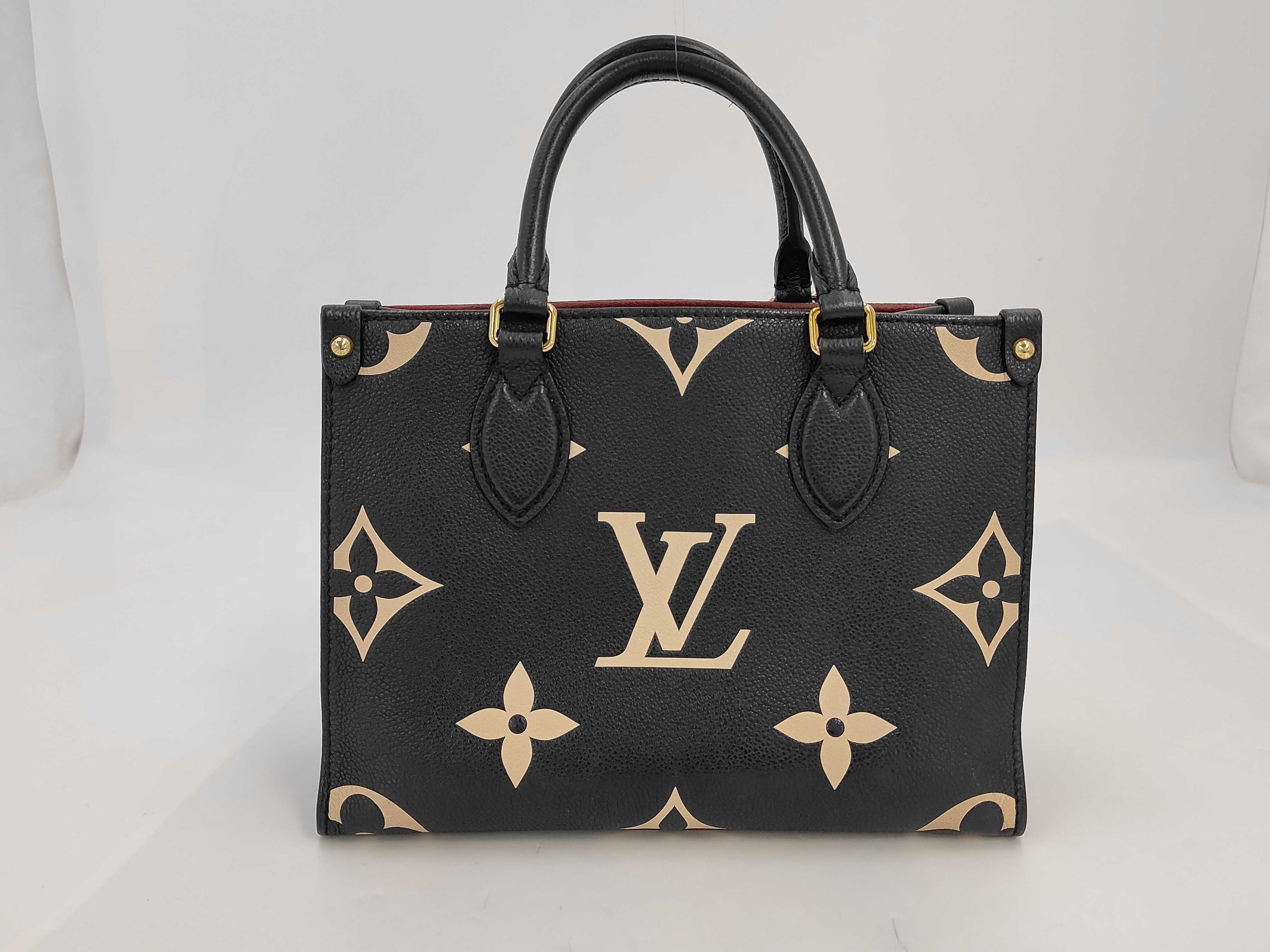 Louis Vuitton OnTheGo PM, Empreinte Giant Bicolor