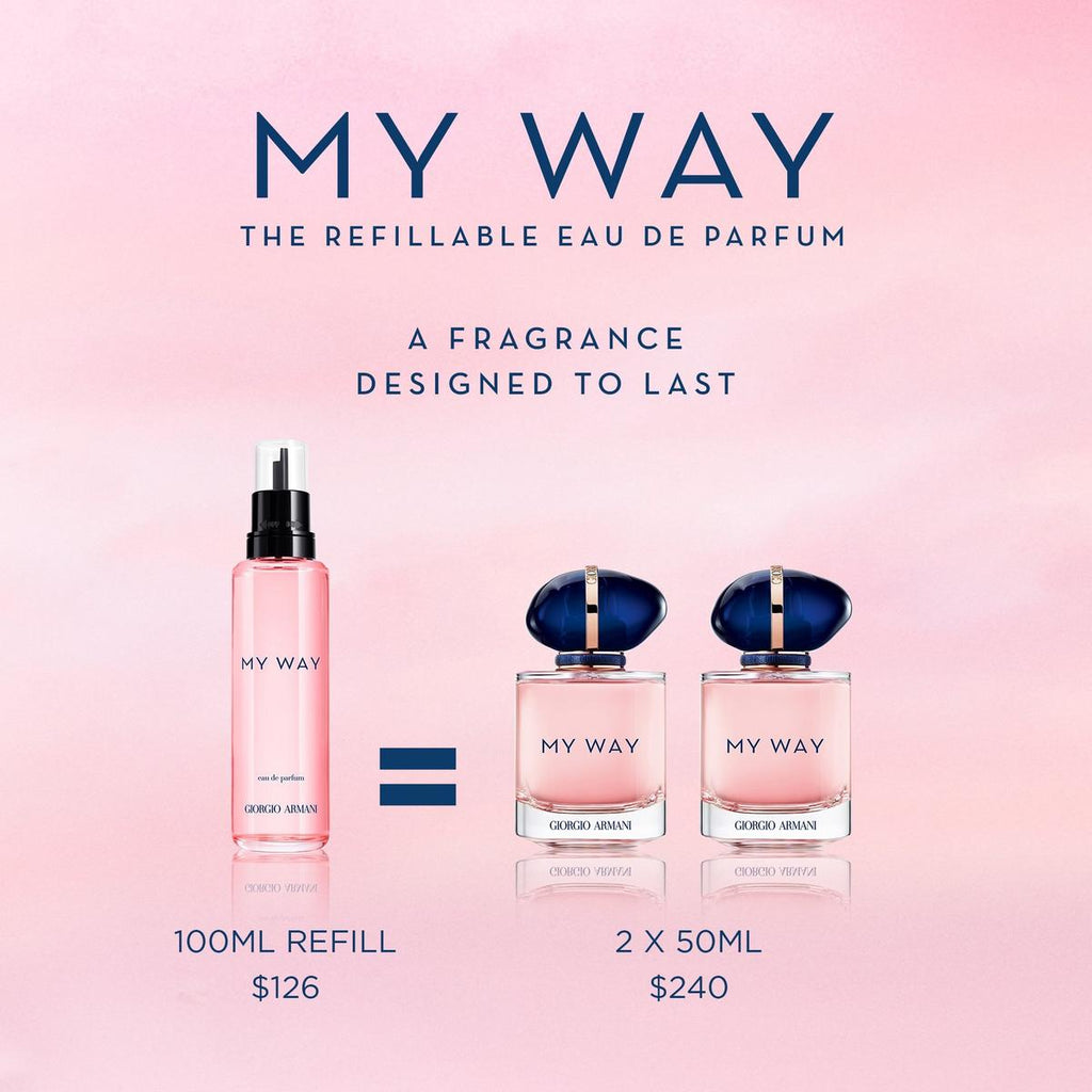 Giorgio Armani My Way Parfum 3 Fl. Oz. Refillable