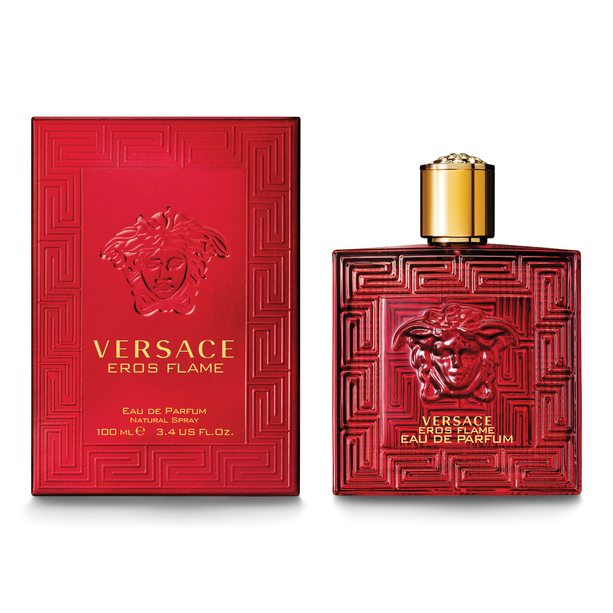 Versace EROS Flame Parfume 3.4 Fl. Oz.